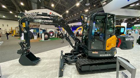 compact excavator three|Hyundai expands HX.